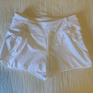 White Athletic Shorts